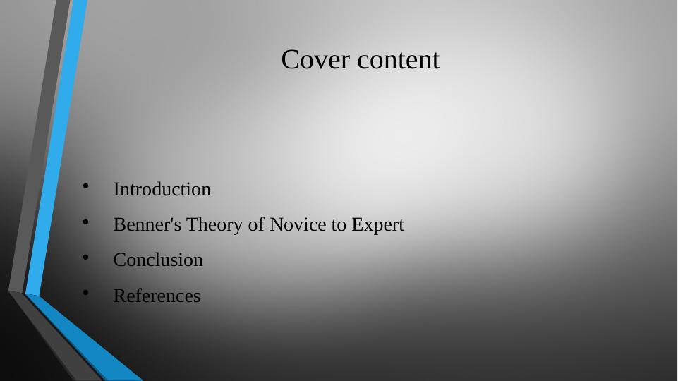 Benner's Theory of Novice to Expert in Nursing_2