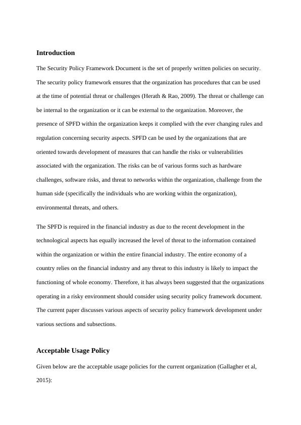 Security Policy Framework Document - Desklib_3