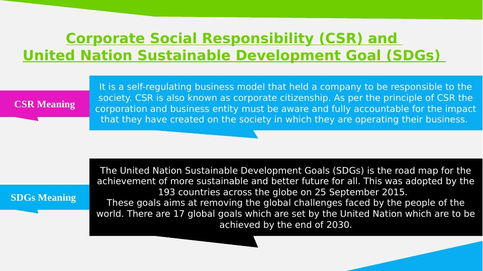 Realizing the United Nation Sustainable Development Goals (SDGs) through CSR_2