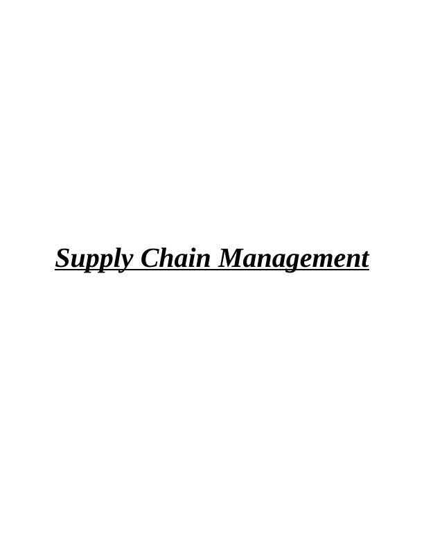 Logistic and Supply Chain Management in Aston Martin_1