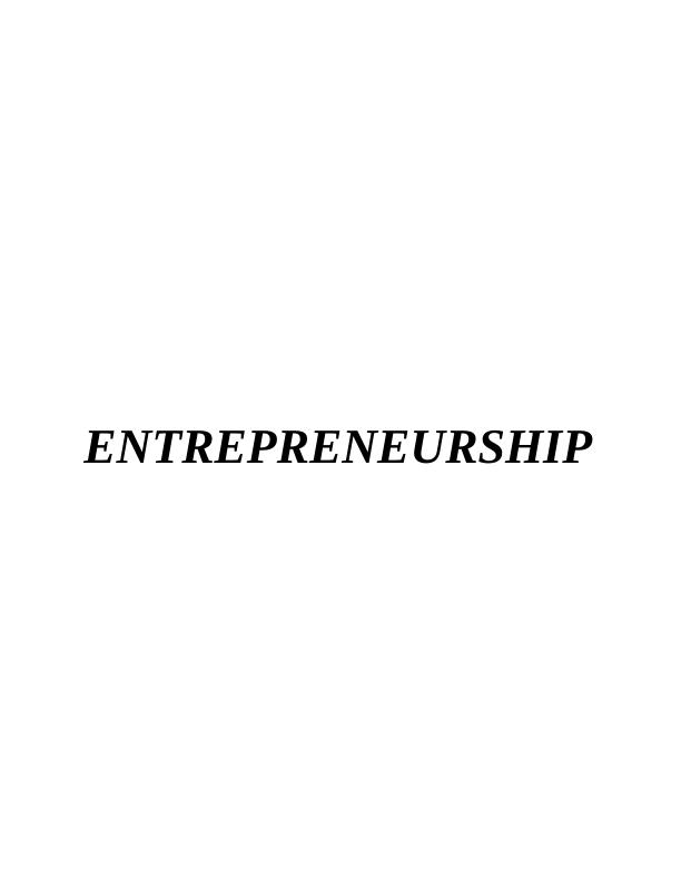 Entrepreneurial Ventures and Their Relation_1