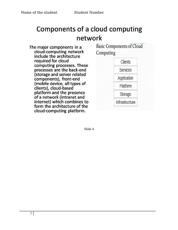 Cloud Computing features : Report_7