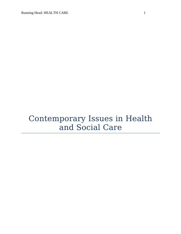(PDF) The Role and Organization of Health Care Systems_1
