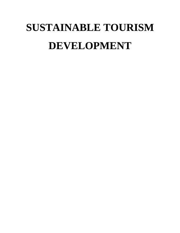 Sustainable Tourism Development in Qatar : Case Study_1