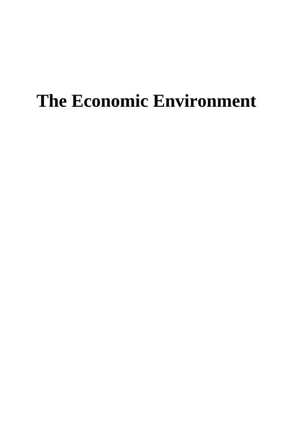 The Economic Environment_1