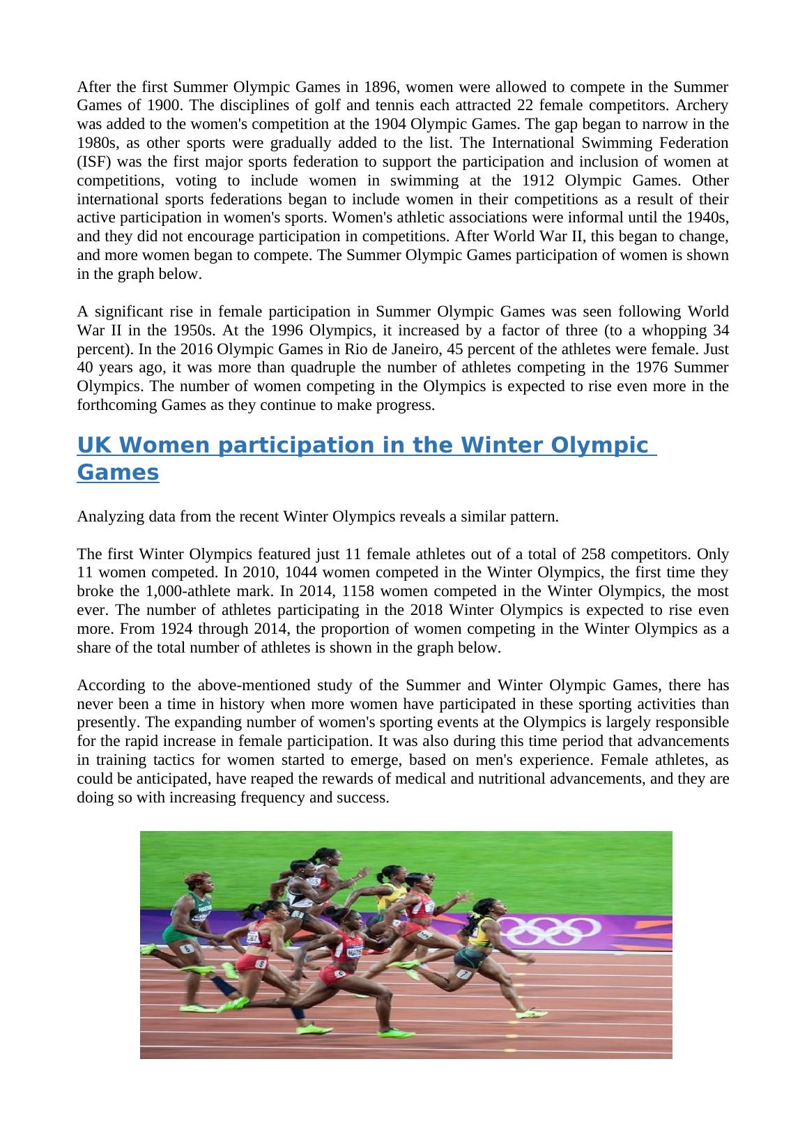 Case Study on Women's Involvement in Sports in UK_3