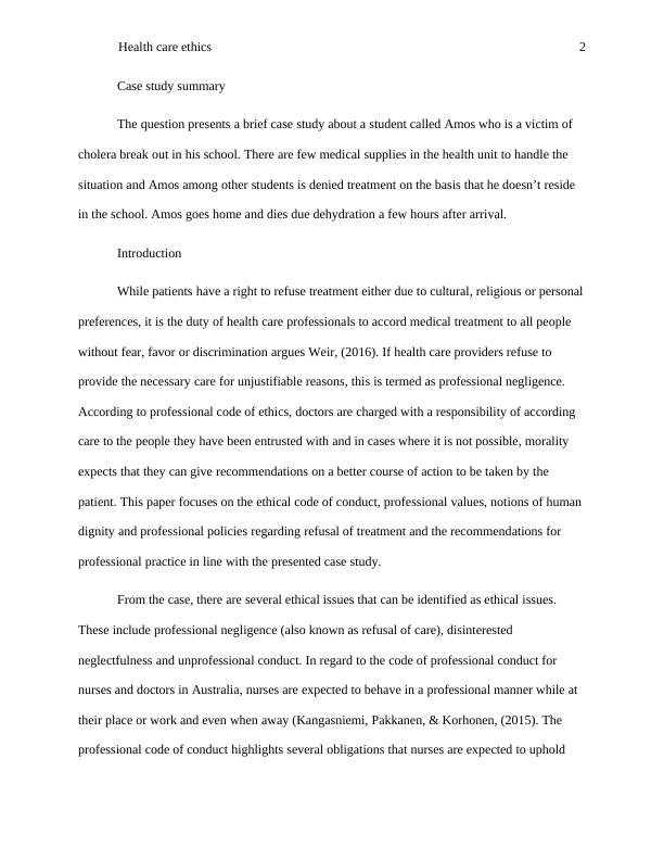 Health Care Ethics  -  Assignment PDF_2