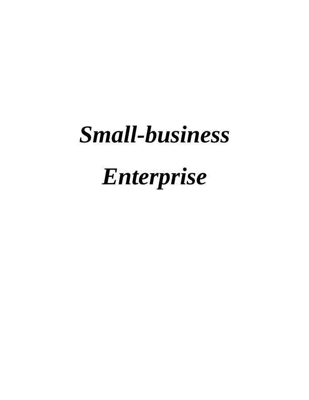 Small-business Enterprise Report - Reviveaphone_1