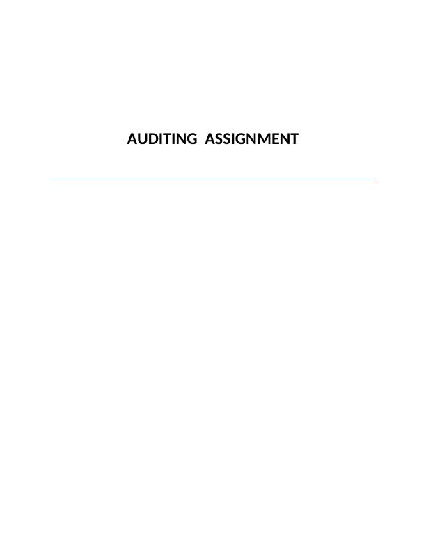 Auditing Assignment- Confidentiality Principle_1