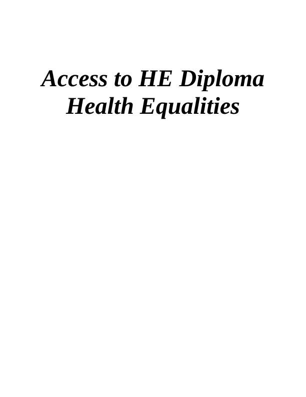 Inequalities in Health and Illness: A Sociological Perspective_1