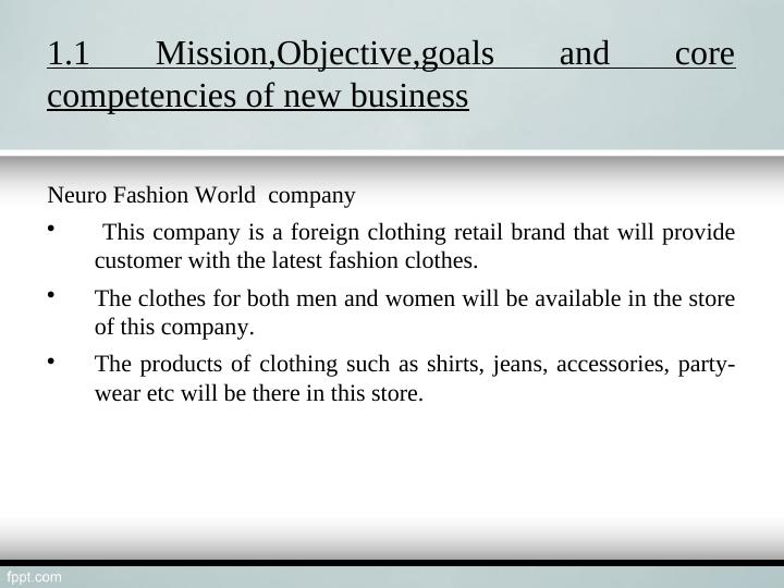 Neuro Fashion: Mission, Objectives, and Competencies_3