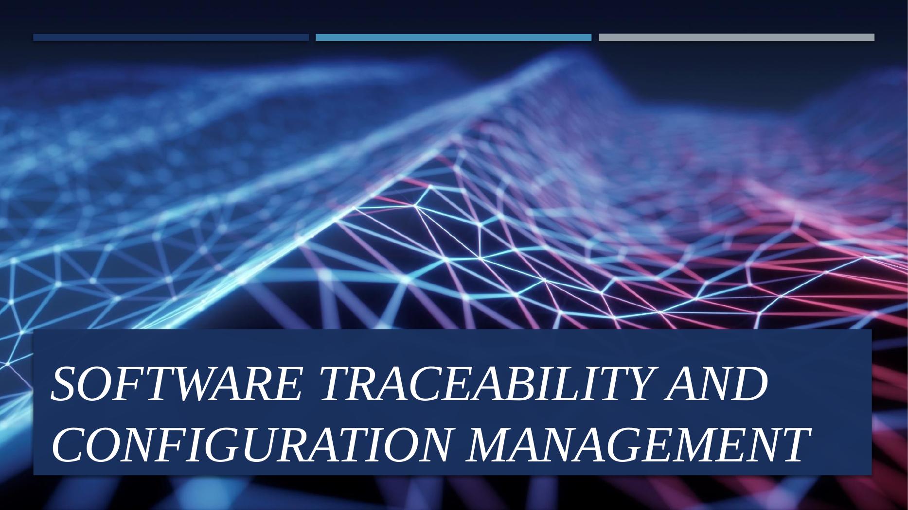 Software Traceability And Configuration Management