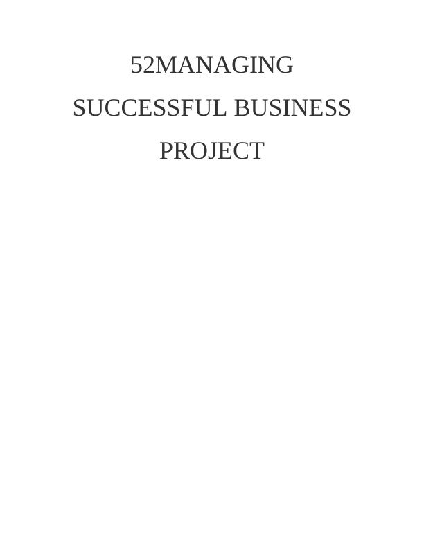 MANAGING SUCCESSFUL BUSINESS PROJECT FOR Charlotte Street Hotel_1