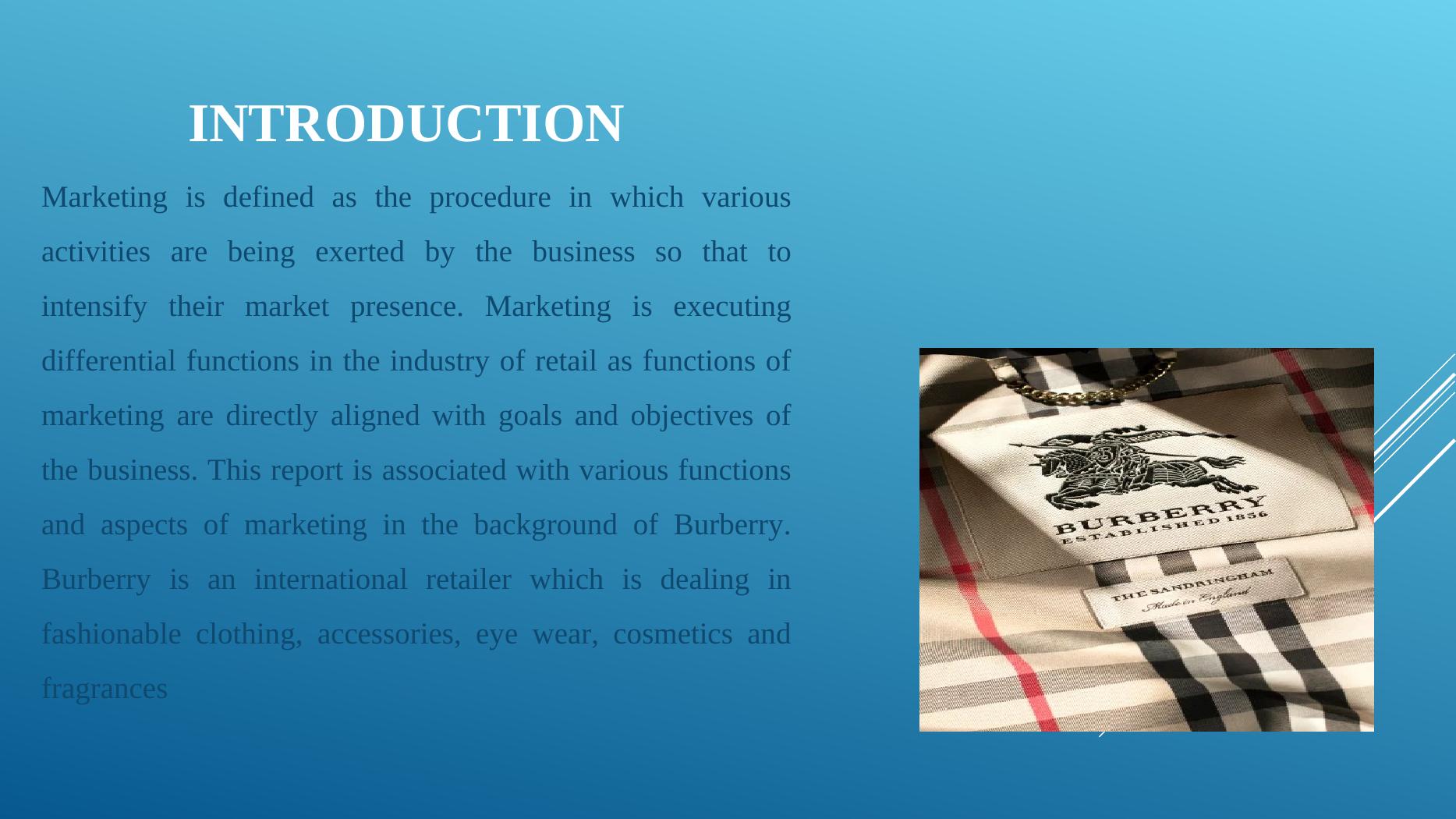 Roles and Responsibilities of Marketing Function in Burberry_2