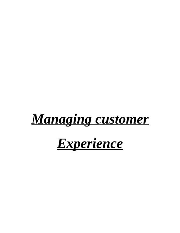 Managing Customer Experience_1