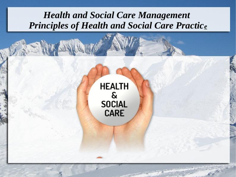 Implementation of policies in health and social care_1