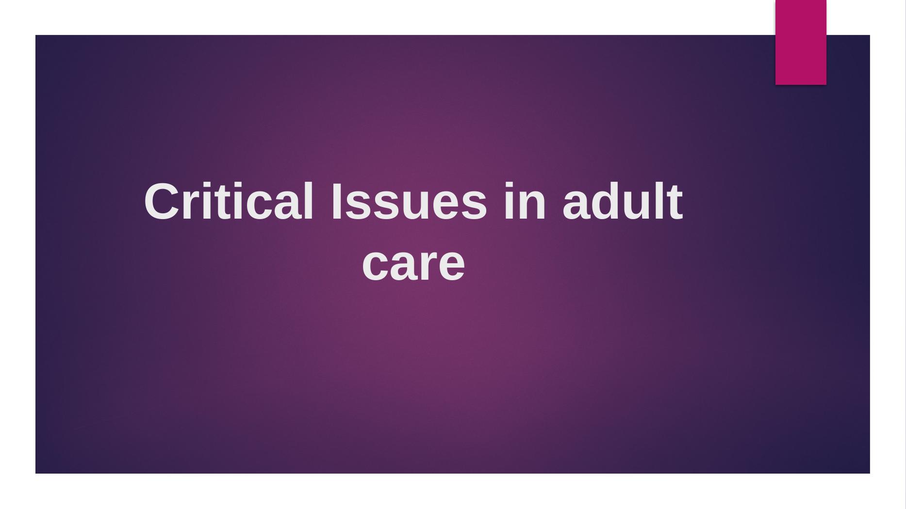 Critical Issues in Adult Care_1