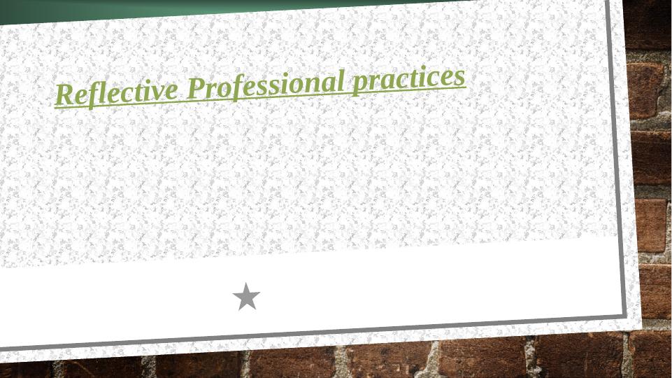 Reflective Professional Practice in Youth Justice System_1