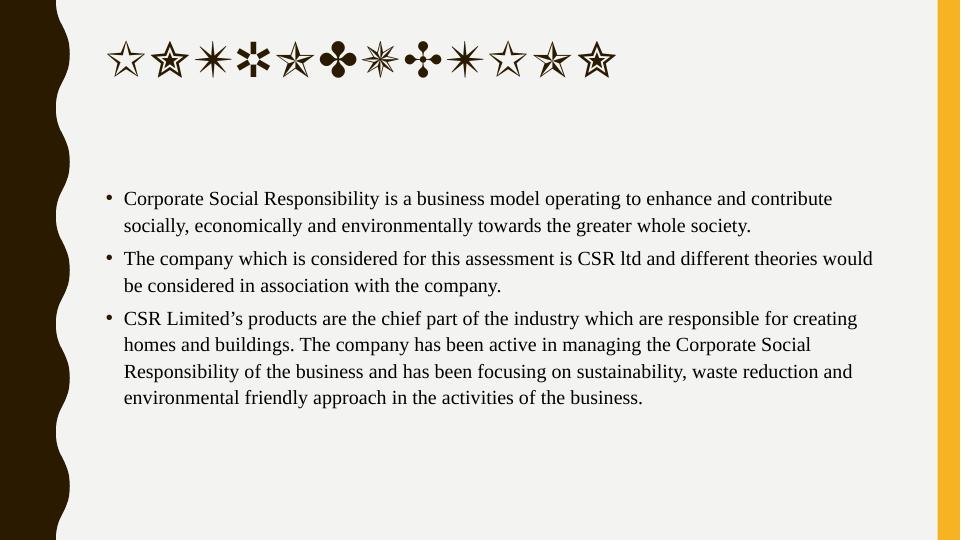 Assessment of Corporate Social Responsibility (CSR) ltd_2