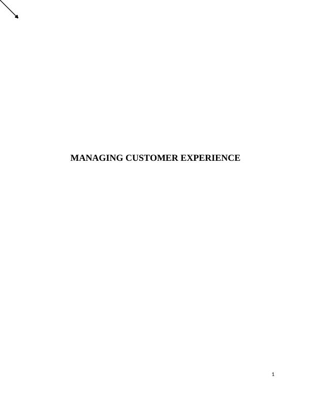 Customer Experience Management Assignment Solution_1