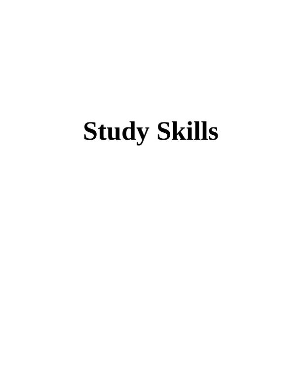 Study Skills: Strategies for Effective Learning_1