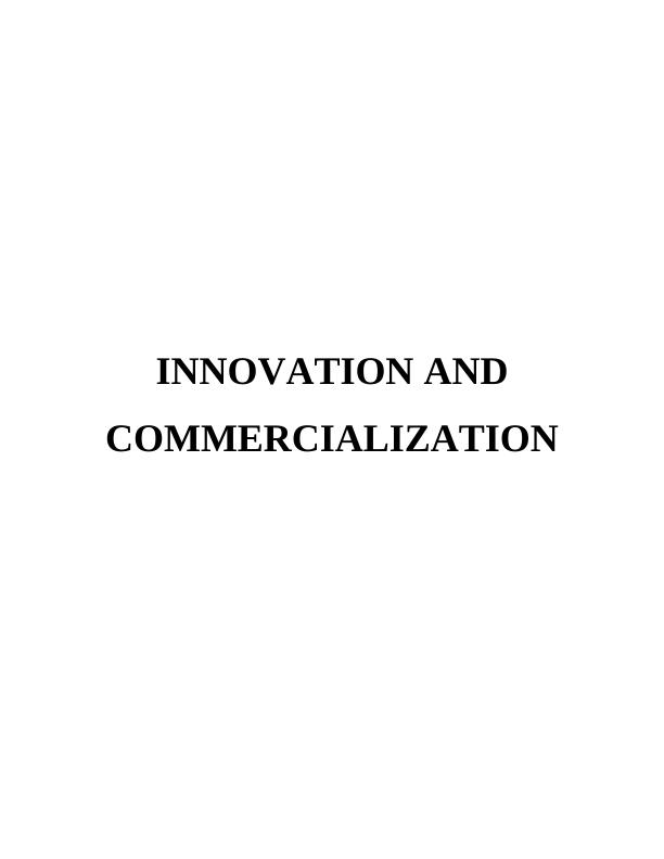 Innovation and Commercialization – Doc_1