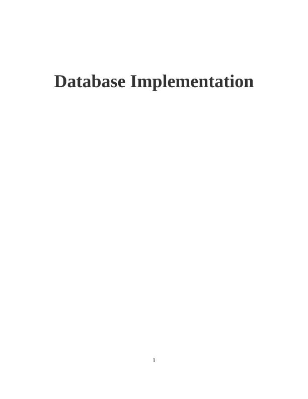 Database Implementation_1