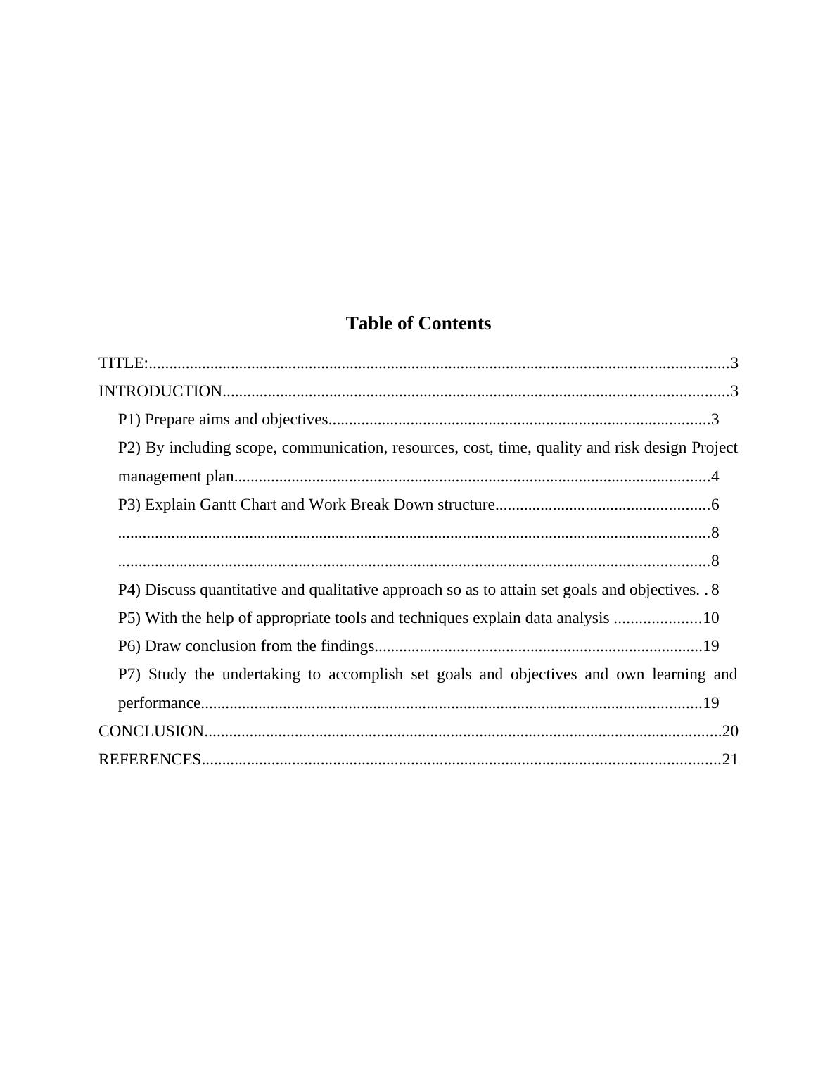 Managing A Successful Business Project - Tesco Assignment