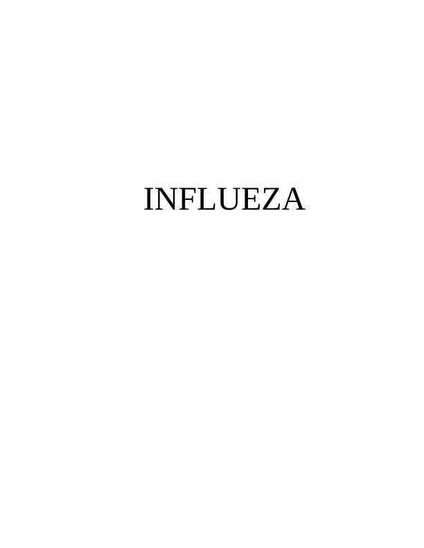 Essay on Various Causes of Influenza_1
