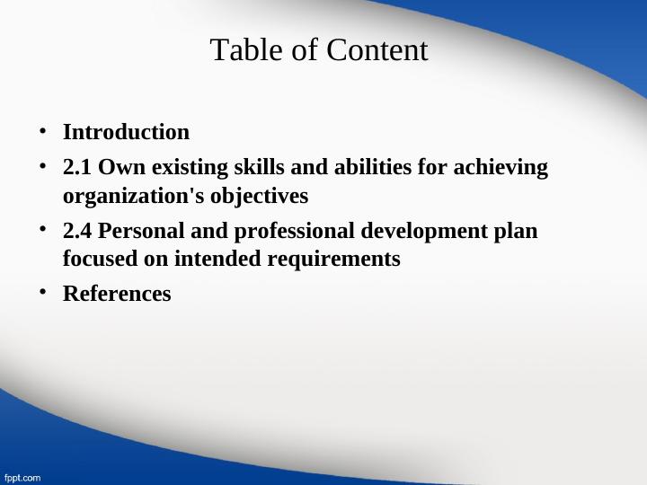 Personal and Professional Development Task 2_2