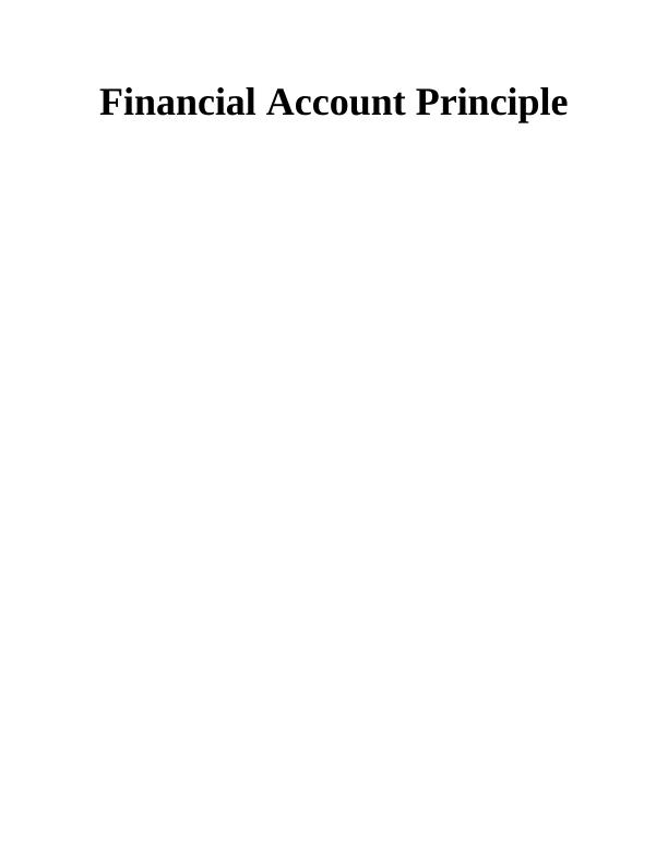 Research on Financial Account Principle_1