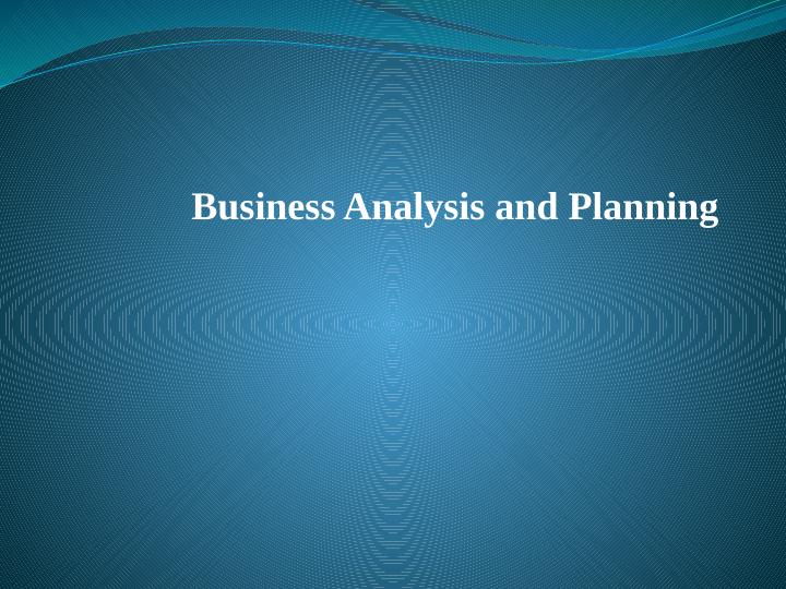 Business Analysis and Planning_1