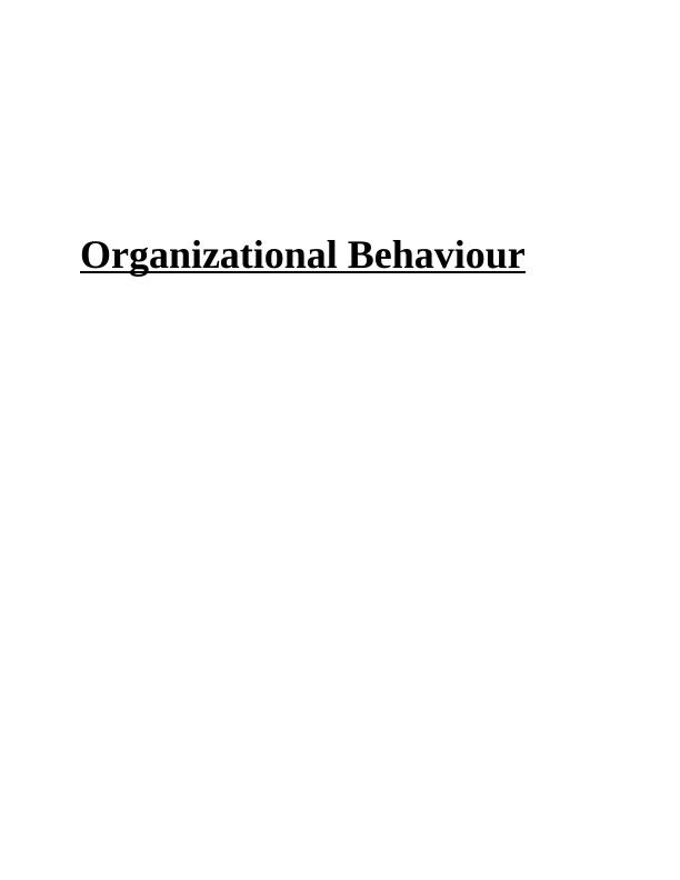 Organizational Behaviour Assignment (pdf)_1