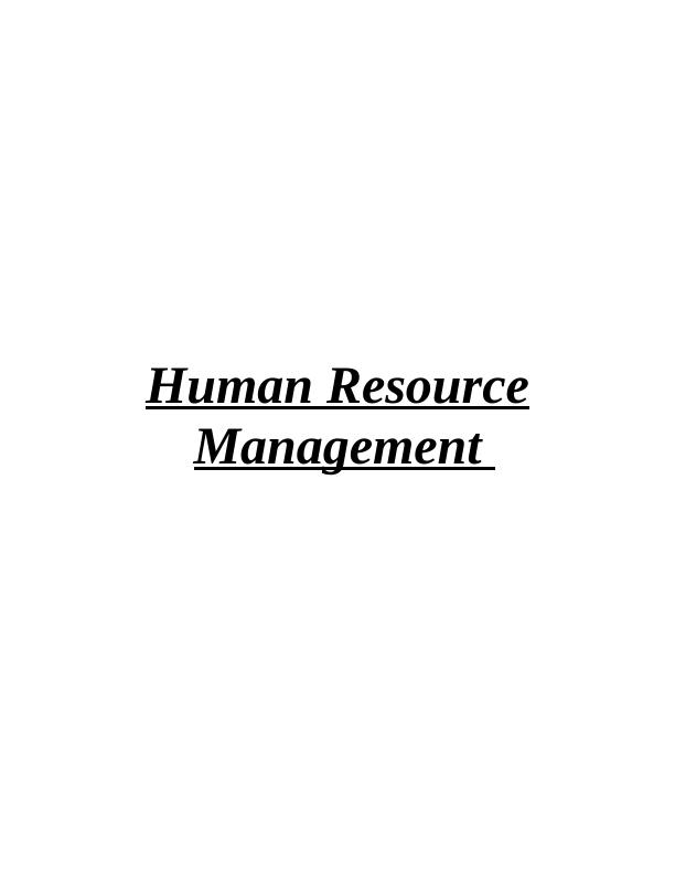 Functions of HRM for resourcing & workforce planning_1