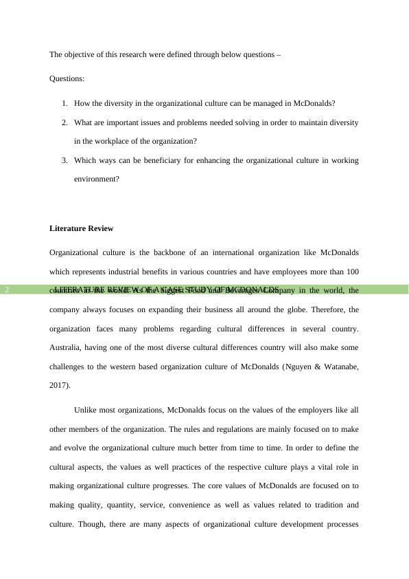 Literature Review of a Case Study of McDonalds_3