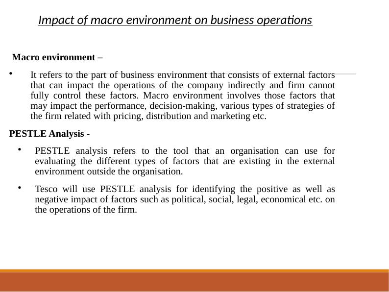 Impact of Macro Environment on Business Operations_4