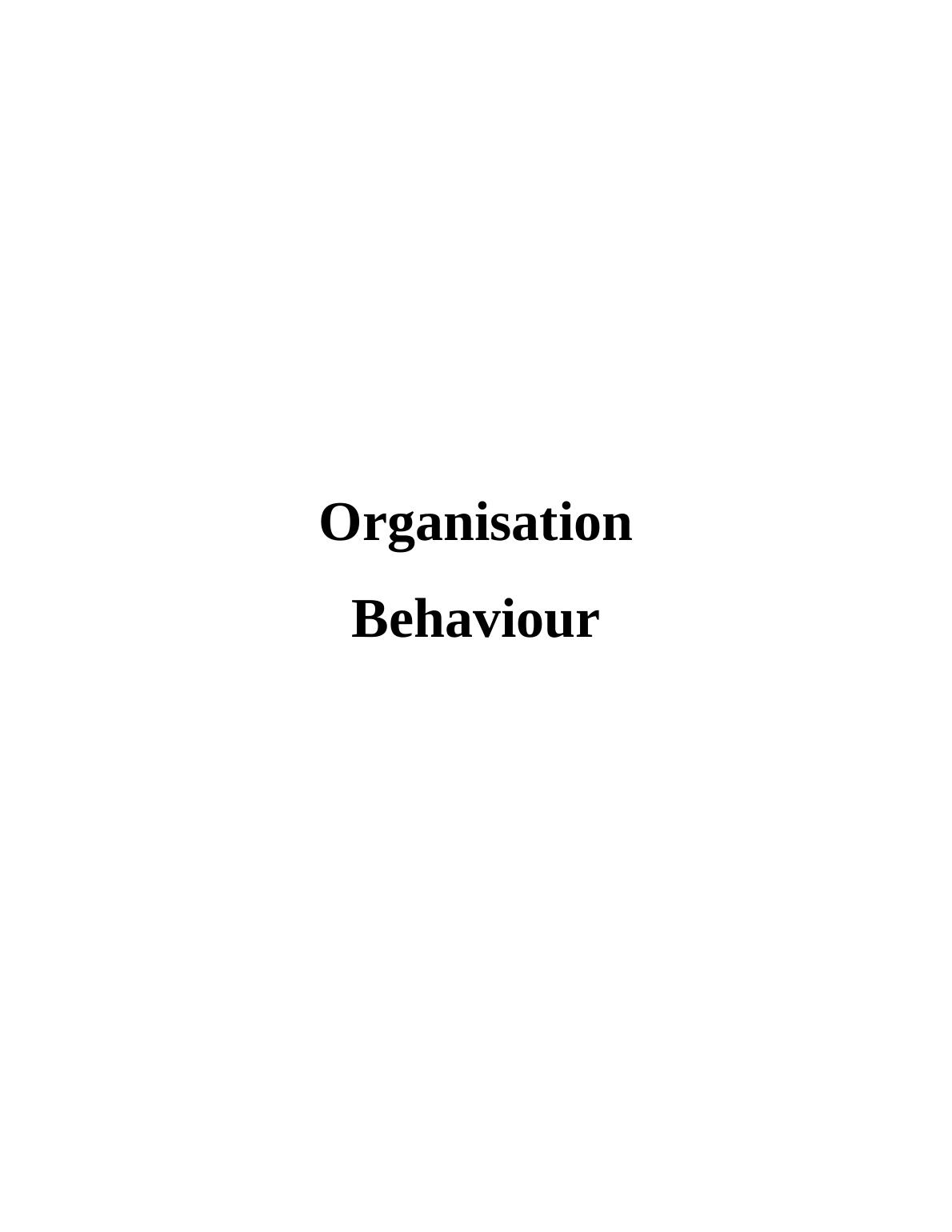 Influence of Culture, Politics, and Power on Individual and Team Behaviour in an Organization_1