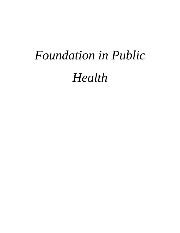 Foundation in Public Health_1