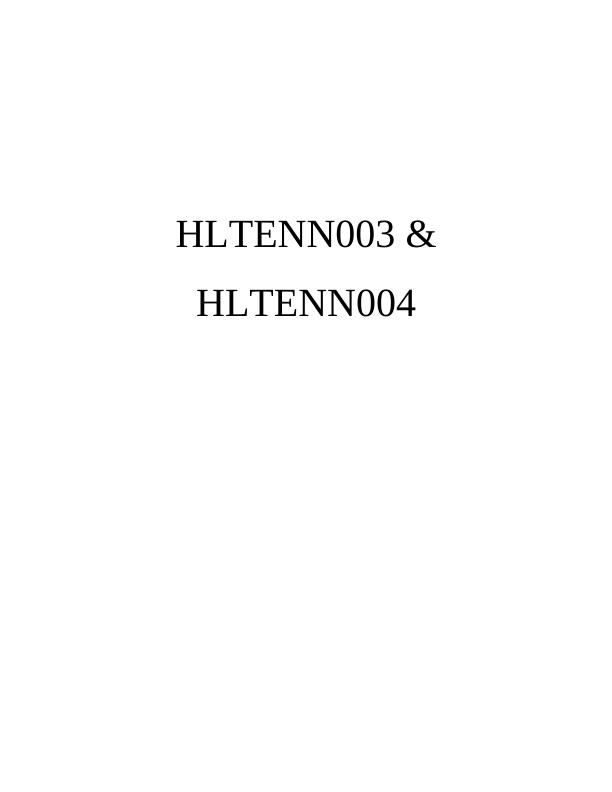 HLTENN003 - Perform Clinical Assessment and Contribute to Planning Nursing Care_1