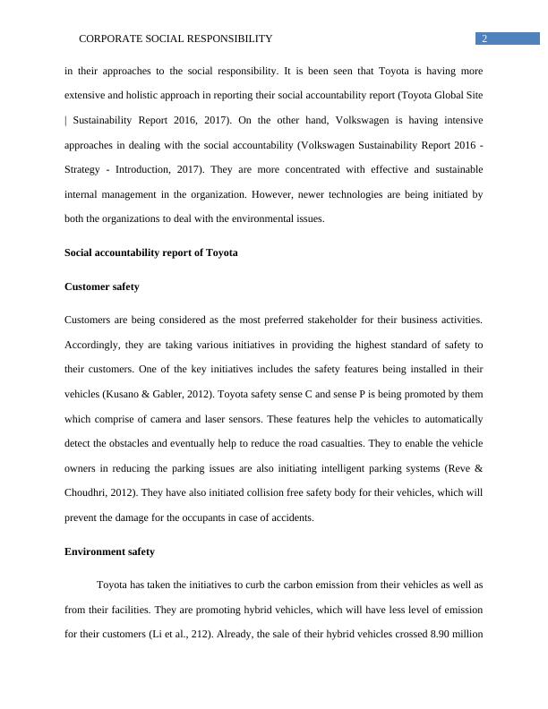 MGMT7170 - Corporate Social Responsibility - Report Of Toyota_3