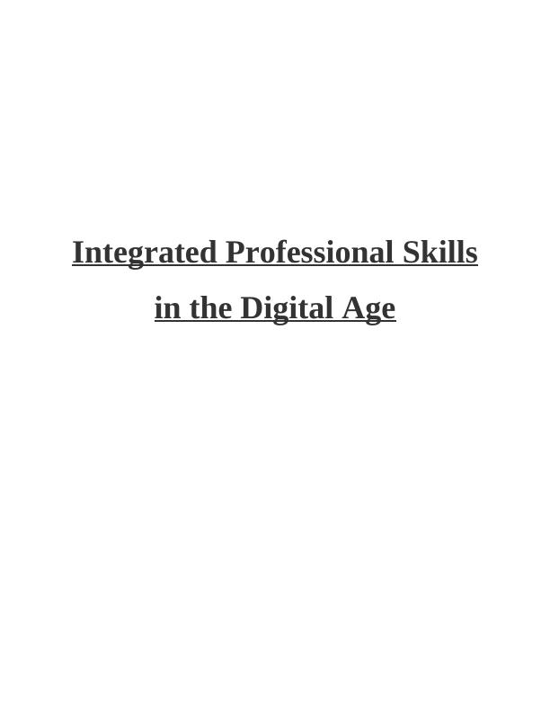 Integrated Professional Skills in the Digital Age | pdf_1