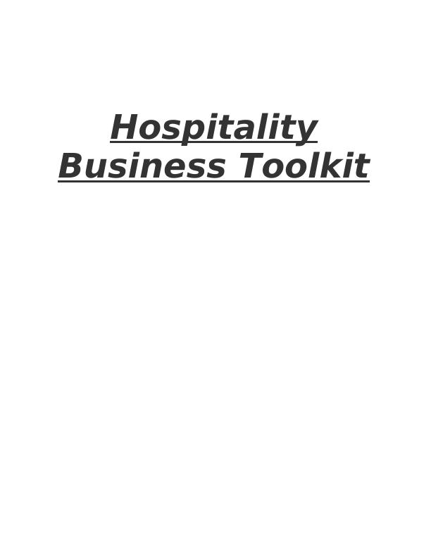 Assignment on Hospitality Business Toolkit pdf_1