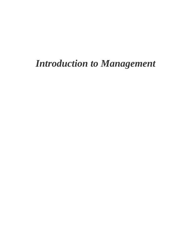 Assignment on Management Theories (Doc)_1