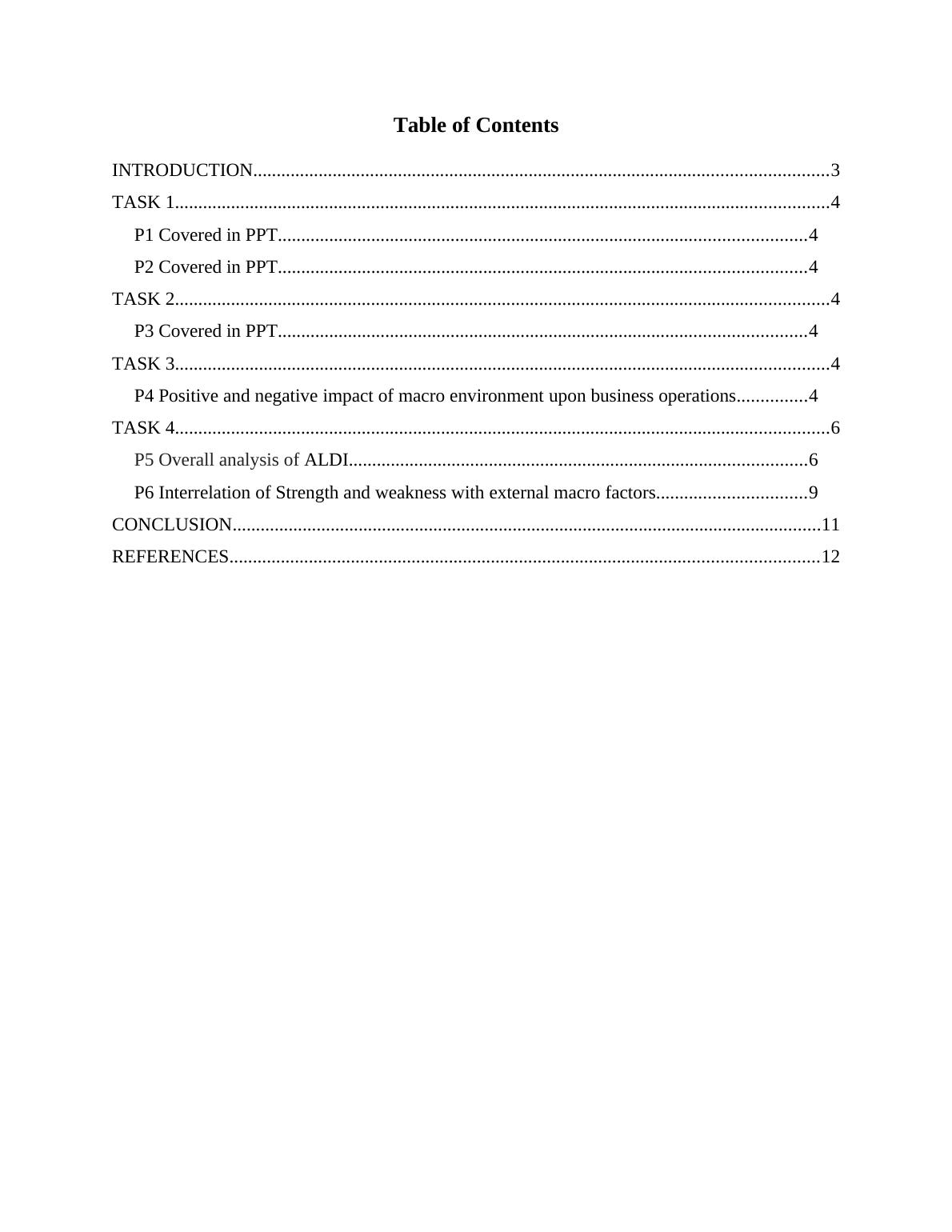 Business and the Business Environment Report: A PESTEL and SWOT ...