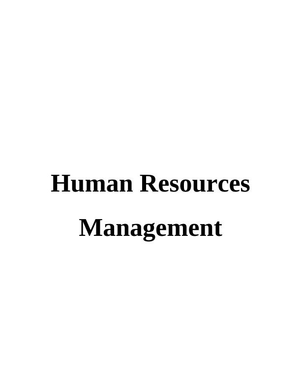 HRM Practices in Organisation_1