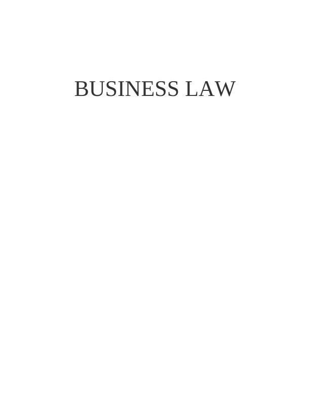 The English Legal System and Business Law_1