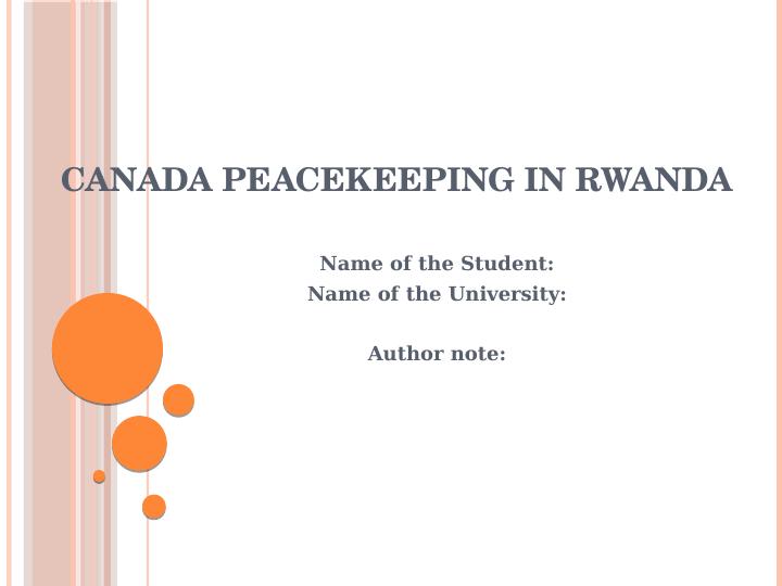 A look at Canadian peacekeeping_1
