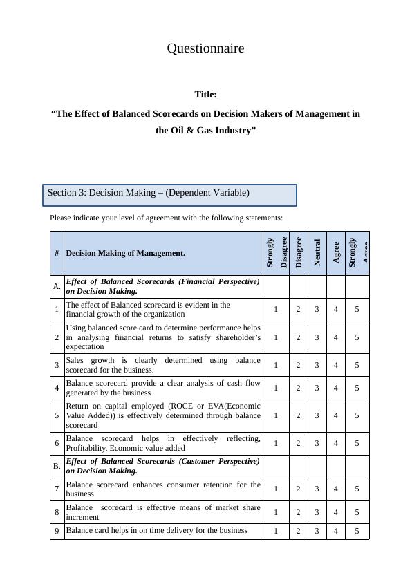 Effect of Balanced Scorecards on Decision Makers of Management in the Oil & Gas Industry_1
