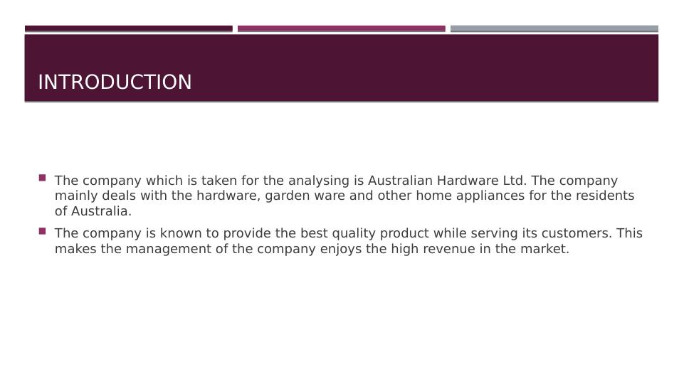 Financial Management for Australian Hardware Ltd_2