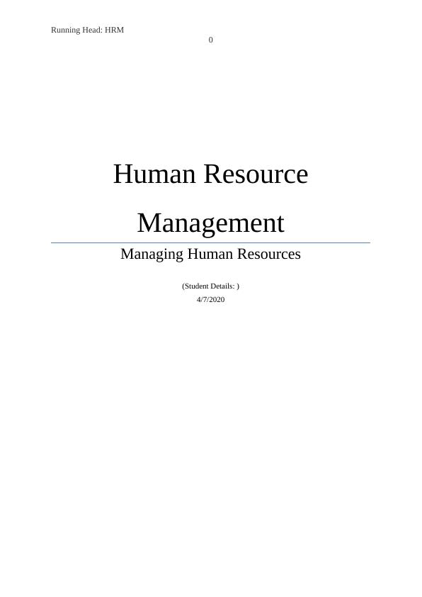 Human Resource Management -  E-learning Approach_1